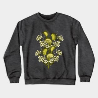 Venus Flytrap-Monochromatic Crewneck Sweatshirt